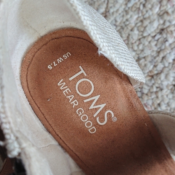 TOMS Milan Closed Toe Heel size 7.5 - Picture 3 of 15